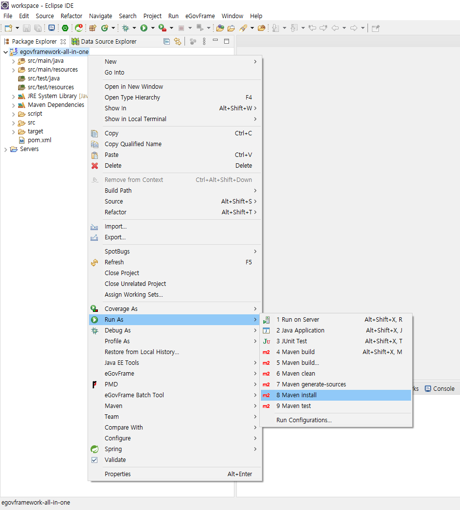 Maven Install