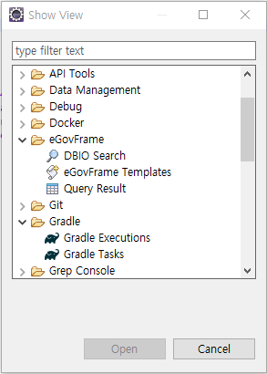 Gradle Tasks View