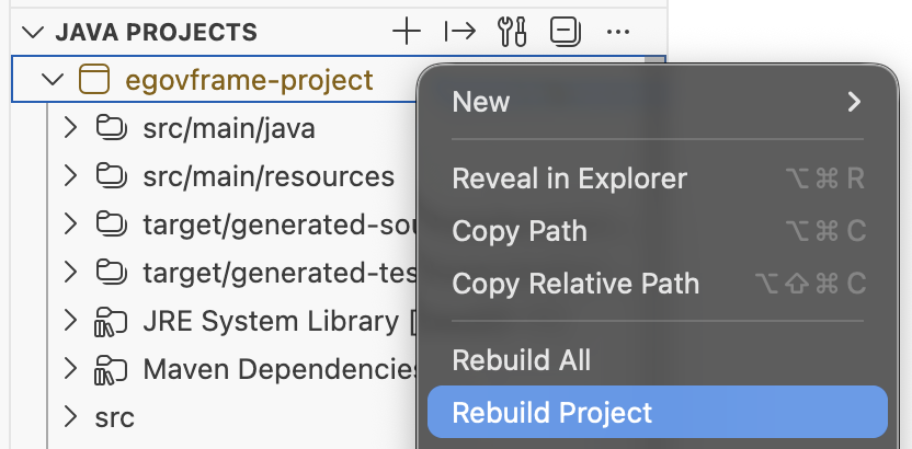 Rebuild Project