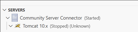 Server registered