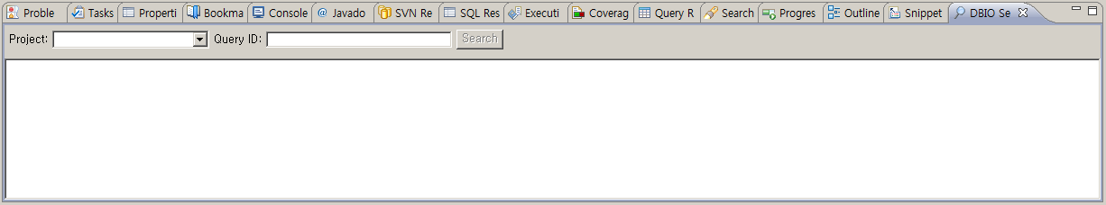 DBIO Search View