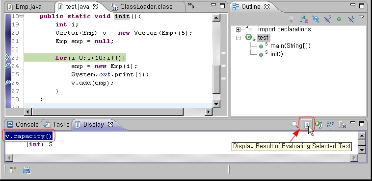 Display View