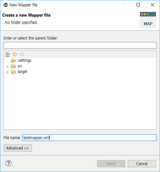 Mapper 파일의 생성3